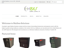 Tablet Screenshot of mbxs.com